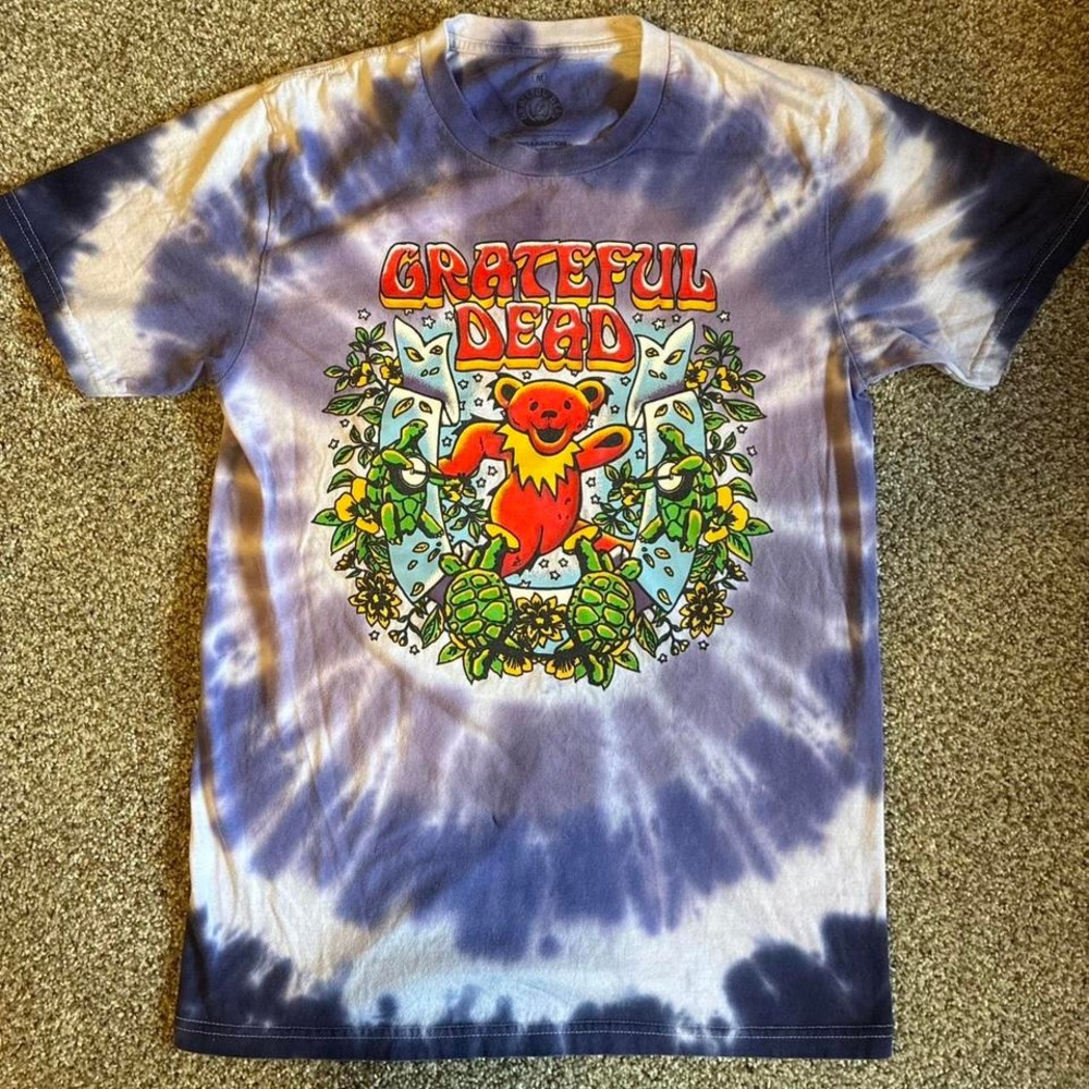 Grateful Dead tie dye tee men's med